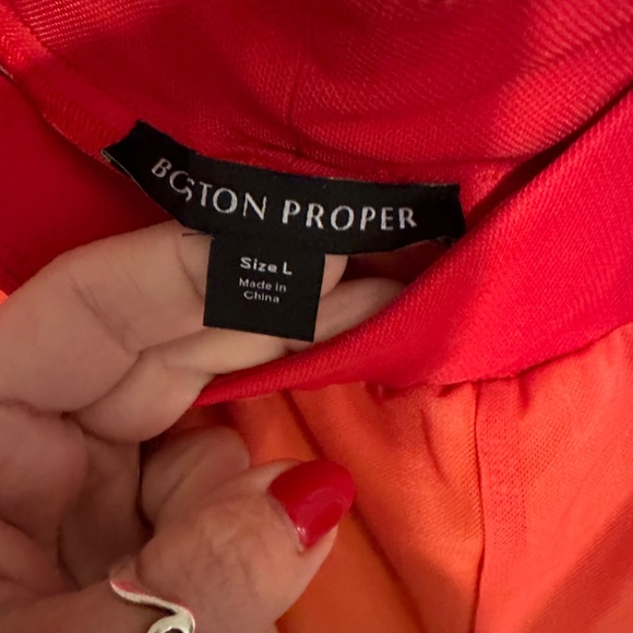 Malibu Sunrise Gradient Mesh Palazzo Pant Orange Multi - Picture 4 of 5